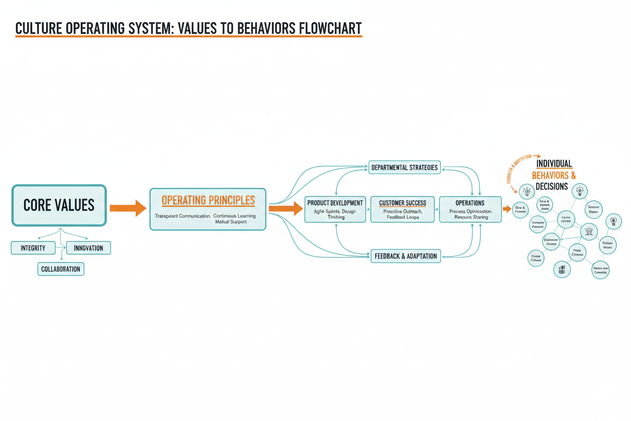 Culture operating system flowchart
