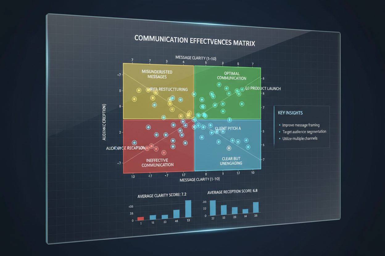 Communication effectiveness matrix