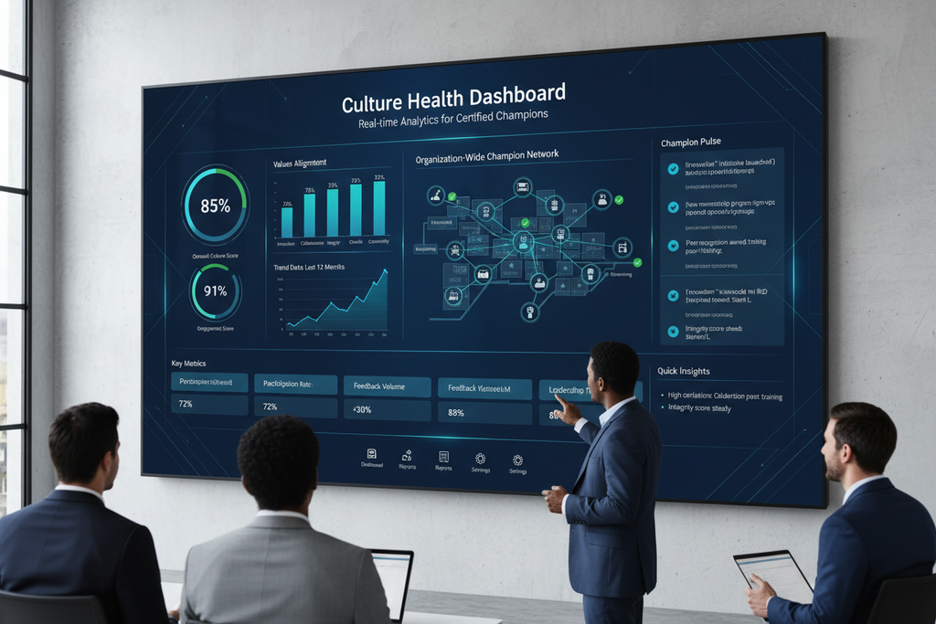Real-time culture health dashboard
