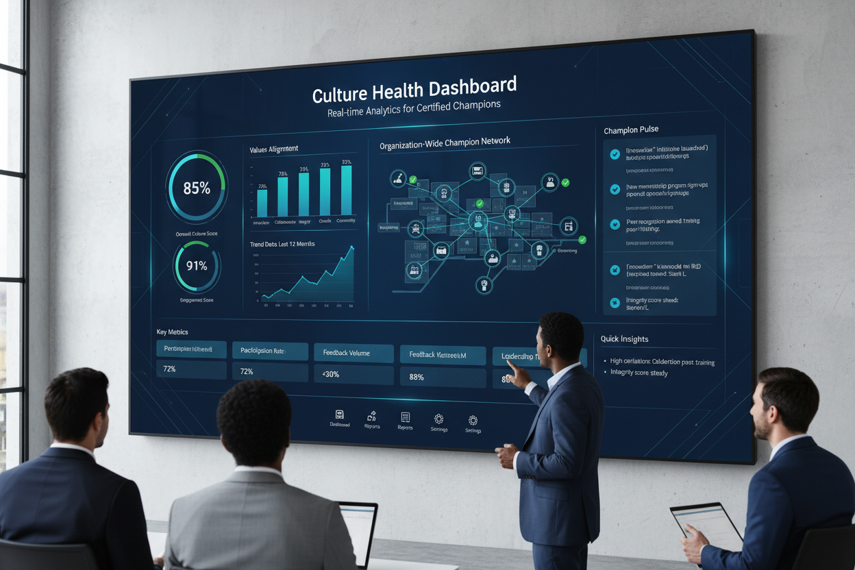 Real-time culture health dashboard