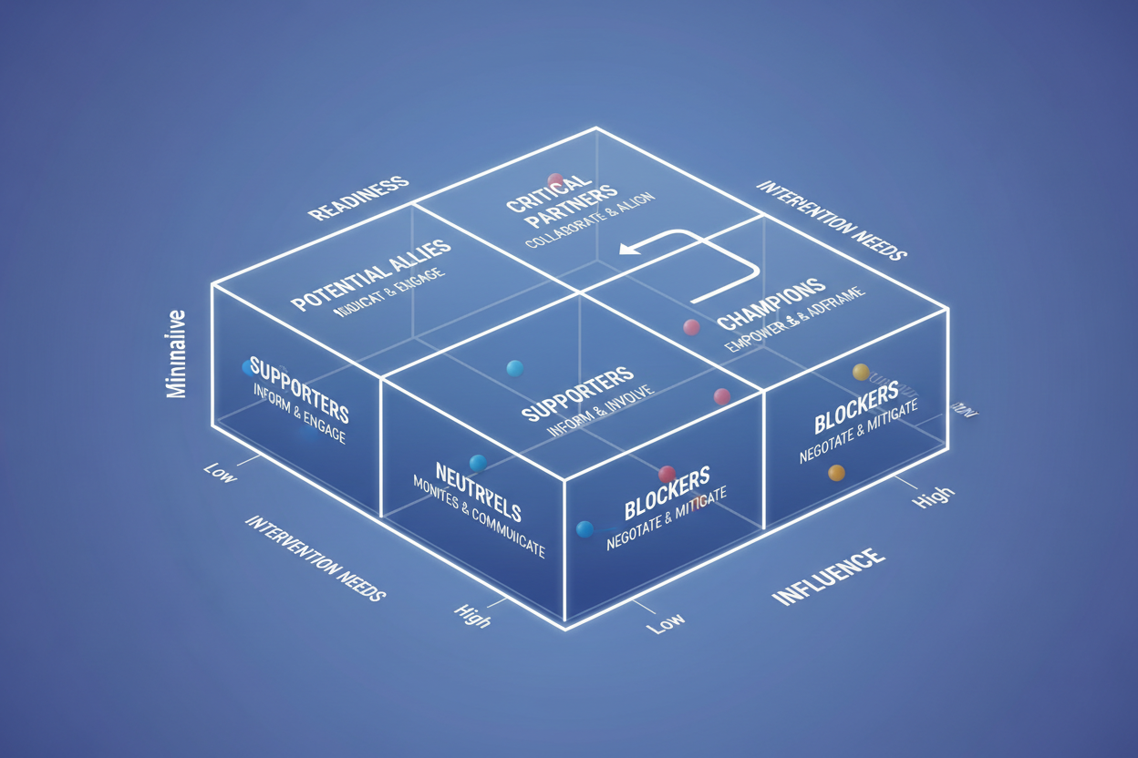 Stakeholder orchestration matrix