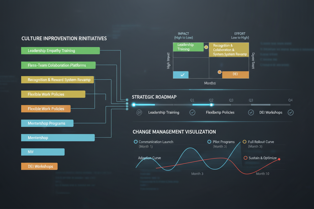 Automated intervention roadmap